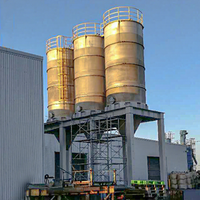 Kunden spezifisches Bulk Steel Cement Storage Powder Feed Silo Fertiges Produkt Silo Bulk Portland Cement Silo für Pulver