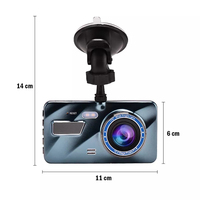 170 degrés ultra grand angle 1080P dashcam pour voiture dash cam camion véhicule caméra 4 pouces écran voiture enregistreur vidéo dash caméra