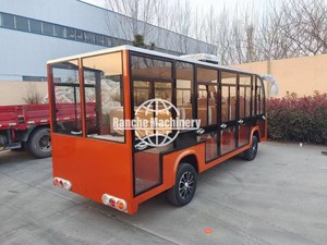 Bus électrique touristique Ranche 15 places avec sièges confortables – Autocar électrique pour opérations de visites de parcs - Product Image 4