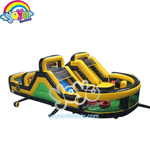 Jeux d'obstacles gonflables géants, équipement de parcours d'obstacles extérieur, parc d'attractions gonflable avec parcours d'obstacles - Product Image 1