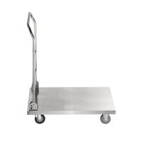 Chariot de supermarché en treillis métallique 340L grande capacité robuste avec roues pivotantes silencieuses pour usage commercial et kit d'installation
