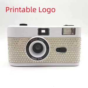 Appareil photo argentique réutilisable 35 mm avec flash, style vintage, compact, idéal pour les débutants en photographie, directement de l'usine - Product Image 1