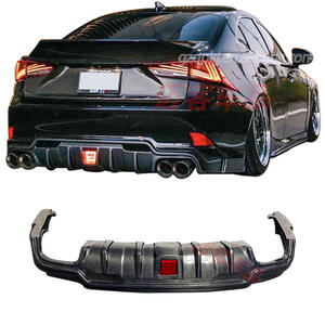 13-19 लेक्सस के लिए रियर लिप रियर बम्पर कार्बन फाइबर स्पॉइलर रियर विसारक है जो 250 इस300 बॉडी किट बम्पर है। - Product Image 1