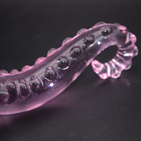 Dildo en cristal, jouet sexuel, massage vaginal, verre, jouet sexuel féminin pour se prélasser, flirt en couple, produit pour adultes