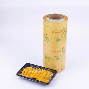 Stretchable And Transparent Used For Food Keeping Fresh PVC Cling Film