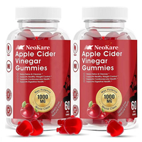 Private Label Natuurlijke Appelazijn Gummies OEM Fabrikant Volwassenen Gewichtsbeheersing Gummy Vitaminen Spijsvertering Metabolisme