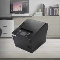 Impresora Térmica de Recibos HSPOS de 80 mm, Impresora POS Inalámbrica con Bluetooth, USB, LAN y WIFI, Compatible con Impresión Web para Restaurantes