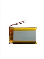 803048 3.7V 1250mAh 2 kabel baterai Li-Ion polimer untuk Speaker MP3 L144