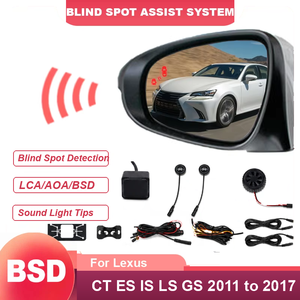 Sistema de Monitoreo de Punto Ciego para Automóvil, <span class=keywords><strong>Radar</strong></span> de 24 GHz, BSD, BSA, BSM, Sensores de Alarma de Asistencia al Cambio de Carril para Lexus CT ES IS LS GS 2011 a 2017 - Product Image 1
