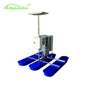 Alimentateur automatique solaire pour l'élevage de poissons, crevettes et crabes, alimentateur flottant pour étangs pour l'aquaculture - Product Image 4