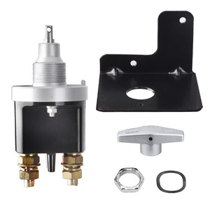 สวิตช์โซลินอยด์ 12V-48V แบตเตอรี่ตัดการเชื่อมต่อสำหรับรถยนต์เรือยอชท์รถบ้านพร้อมแผงล็อคสวิตช์ไฟหลัก 20247 - Product Image 1