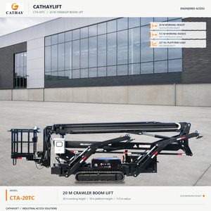 Plataformas Elevadoras Articuladas Todoterreno Eléctricas CATHAY CE Sin Marcas, Elevadores de Brazo Articulado Tipo Oruga en Venta - Product Image 1