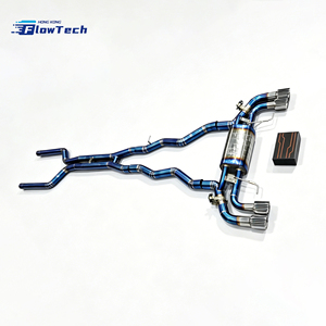 Sistema de Escape Catback de Titanio Valvetronic de Alto Rendimiento para BMW M8 F92 S63 4.4T V8 Twin Turbo, Actualización Ligera - Product Image 3