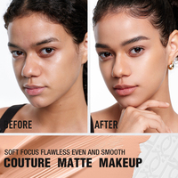 Fond de teint liquide mat vegan OTWOO de haute qualité, contrôle du sébum, longue tenue, cruelty-free, waterproof