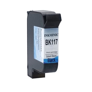 Cartouche d'encre noire à base de solvant BK117 compatible avec puce pour imprimantes TIJ Domino GX30i G230i G35i G20i Gx150i – Vente chaude - Product Image 5