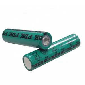 Tıbbi cihaz için HR-4/3FA NI MH pil 1.2V 18670 nikel Metal hidrit piller 4500mAh Ni-MH pil