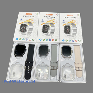 2024 nuevas llegadas WK37 Mate reloj inteligente Serie 9 <span class=keywords><strong>Monitor</strong></span> DE SALUD IP68 resistente al agua S9 i20 i30 Ultra t800 t900 ultra banda deportiva para hombre - Product Image 2