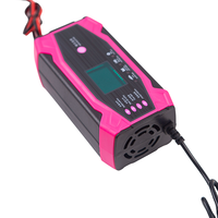 Chargeur rapide électrique intelligent 10A/5A DC, adaptateur d'alimentation 12V/24V pour batteries au plomb de voiture et moto, réparation par impulsions