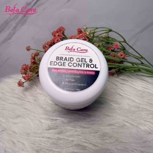Gel Coiffant Texturisant Végétalien <span class=keywords><strong>Bio</strong></span> à Tenue Forte <span class=keywords><strong>pour</strong></span> Tresses, Sans Formaldéhyde, Sans Parabène, Sans Silicone, Marque Privée - Product Image 4