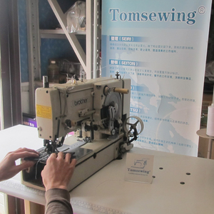 Used Sewing Machines Japan 814 Button Hole Industrial Second Hand Apparel & Textile Machinery No Missing Parts - Product Image 1