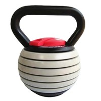 Ensemble d'haltères Kettlebells de gymnastique à poids libre réglable de 20/40 livres