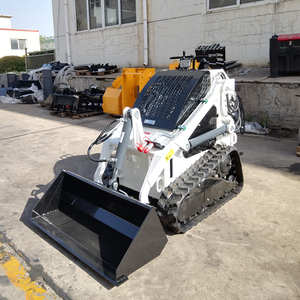 لودر صغير زاحف رخيص الثمن بمعيار EPA Euro5 طراز 360/460/480 مع دلو قابل للوقوف عليه ومحرك ومضخة بسعة 1 طن - Product Image 1