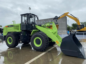 Chargeuse-pelleteuse diesel 856E-MAX verte, équipement de construction robuste, moteur EPA, godet de 400 L, 12200 kg - Product Image 1