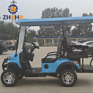 חג מולד באיכות גבוהה רחוב משפטי מועדון רכב סוללה 4x4 atvs 4 מושבים עגלת גולף חשמלית למבוגרים - Product Image 5