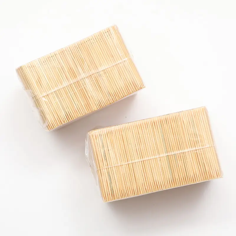China Factory All Natural Eco Friendly Mao Bamboo Tooth Pick Biodegradable Disposable Bamboo Toothpick