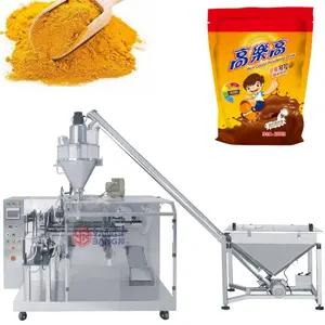 YB-210F automatique Doypack poudre Machine à emballer chocolat poudre fermeture éclair sac Machine d'emballage