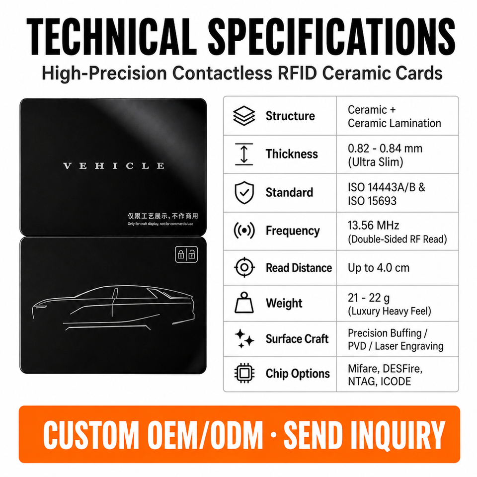 High Security Luxury Contactless Smart Cards 13.56mhz MIFARE DESFIRE ...