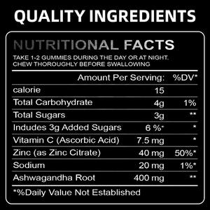 Dayanıklılık ve dayanıklılık desteği erkek performans geliştirme Gummies için aşırı prim maddeler çevresi büyüme bitkisel takviyesi - Product Image 3