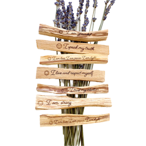 Bâtons de bois de guérison naturelle thérapeutique 7-10g 10cm sculpté au <span class=keywords><strong>laser</strong></span> Logo personnalisé sans additifs Palo Santo Pérou lavande de printemps - Product Image 4