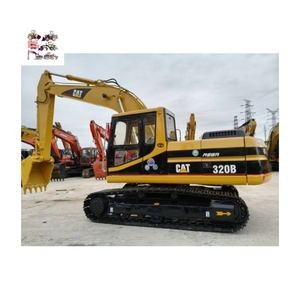 Excavatrice sur chenilles Caterpillar 320B, 128 CV, CAT 320B avec cabine climatisée pour travaux de terrassement et de creusement de fossés - Product Image 1