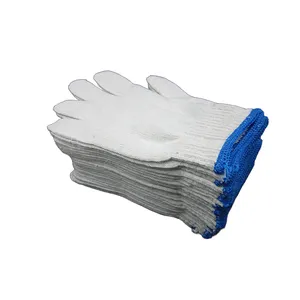 Factory Direct Sale Safety Anti Slip Cotton Gloves Bulk Work Gloves
