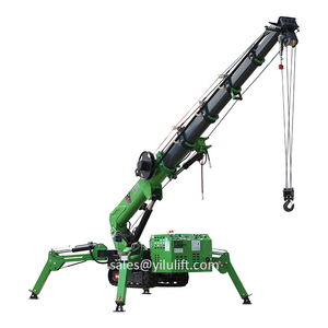 בשימוש נרחב 3t 5t 8t 14t עכביש מיני מנוף בשימוש נרחב עכביש בנייה להרים מכונת הרמה - Product Image 1