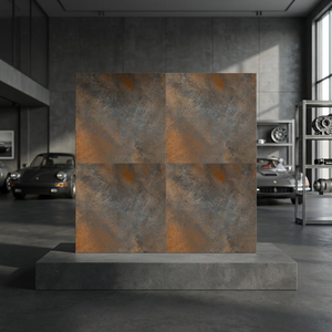 Hot Sale 400x400mm 12mm Digital Glazed Porcelain Parking Tiles Rustic Heavy Duty Outdoor Flooring - Product Image 2