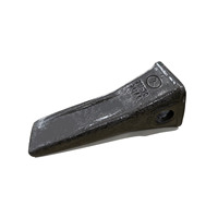 Gigi Penggali Tanah untuk PC60 5.5-6Ton Mini Excavator Suku Cadang Standar Datar 201-70-24140 Gigi Bucket