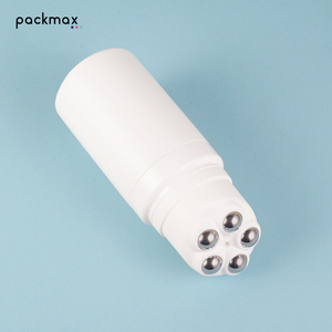 Tube souple PE 100 ml avec applicateur à 5 rouleaux biseautés – Emballage cosmétique vide pour gel musculaire, baume apaisant et sérum - Product Image 4