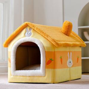 Cama cueva para perros y gatos, elegantes y prácticas camas para perros y gatos para uso en interiores y exteriores que ofrecen comodidad y durabilidad - Product Image 2