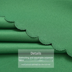 Moderne einfarbige Hotel-Tischdecke für Konferenz- und Ausstellungs-Registrierungstheken & gewebte Werbekampagnen - Product Image 4