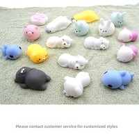 Nouveau jouet créatif en caoutchouc souple, adorable animal mignon, Seal-kun Little Dumpling, jouet anti-stress idéal pour les farces