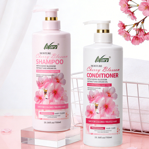แชมพูสมุนไพร<span class=keywords><strong>ซากุระ</strong></span>ธรรมชาติสูตรเฉพาะของ Nary Wholesale <span class=keywords><strong>กลิ่น</strong></span>หอมติดทนนาน ควบคุมความมัน ลดรังแค ชุดแชมพูและครีมนวด<span class=keywords><strong>ผม</strong></span> - Product Image 1