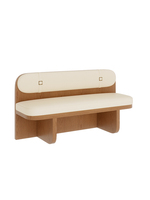 PurelyFeel-Canapé commercial en bois massif pour salon de thé au lait, combinaison de table et de chaise