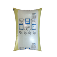 Sac gonflable de calage en papier kraft réutilisable sur mesure OEM, 2 psi, pour la protection des espaces vides des conteneurs maritimes