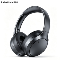 Auriculares para Juegos con Baja Latencia de 40ms, Auriculares Inalámbricos BT 6.0 J28 ANC con Sonido Envolvente 3D