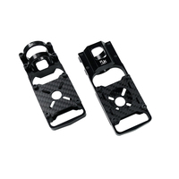 1PCS RJXHOBBY Support de moteur en alliage d'aluminium et tube de carbone 20mm 22mm 25mm pour kit de cadre de quadricoptère DIY, pièces et accessoires