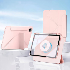 2026 สินค้าขายดีใหม่ 360 °   เคสฝาพับอะคริลิคแบบหมุนได้ 2-in-1 ป้องกันการกระแทก ป้องกันการงอ สำหรับ iPad Air6 Air7 13 นิ้ว - Product Image 6