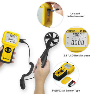 846A HLK-Anemometer mit Hintergrund beleuchtung misst Luftstrom geschwindigkeit <span class=keywords><strong>CFM</strong></span> Wind Speed & Temp <span class=keywords><strong>Tester</strong></span> Elektrische Ausrüstung - Product Image 4