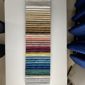 Colle blanche veloutée, gaufrée, couleur blanche - Product Image 3